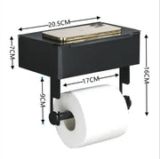 Boîte à Mouchoirs Murale Acier Inoxydable Surface Concave - La Boutique Des Toilettes 