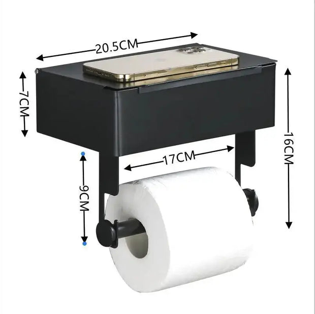 Boîte à Mouchoirs Murale Acier Inoxydable Surface Concave - La Boutique Des Toilettes 