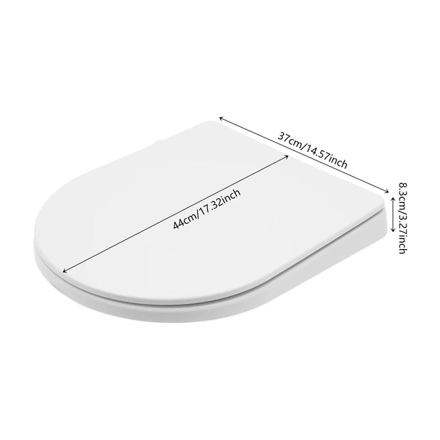 Abattant WC Ovale Réglable Blanc, 2 Modes Lavage - La Boutique Des Toilettes 