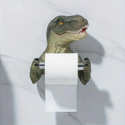 Porte-Papier Toilette Dinosaure Mural Tyrannosaure Amusant - La Boutique Des Toilettes 