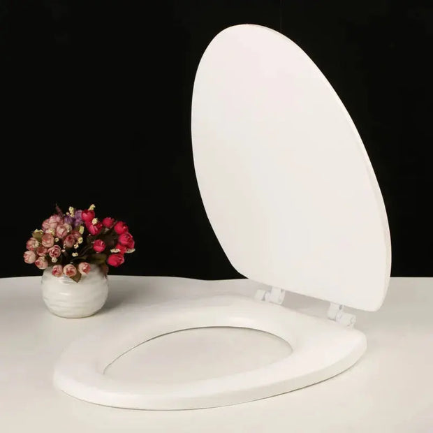 Coussin WC Chauffant Amovible Imperméable Blanc - La Boutique Des Toilettes 