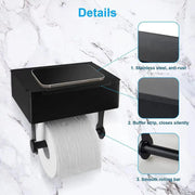 Boîte à Mouchoirs Murale Acier Inoxydable Surface Concave - La Boutique Des Toilettes 