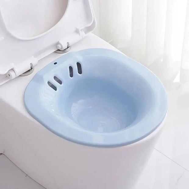Bain de Siège Périnéal Bleu pour Toilettes Disable - La Boutique Des Toilettes 