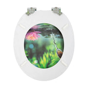 Abattant WC avec frein de chute en plastique résistant - La Boutique Des Toilettes 