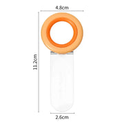 Lève-Abattant WC Multifonction Blanc et Gris Hygiénique - La Boutique Des Toilettes 