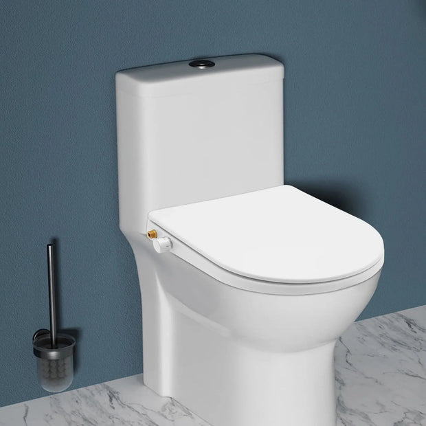 Abattant WC Ovale Réglable Blanc, 2 Modes Lavage - La Boutique Des Toilettes 
