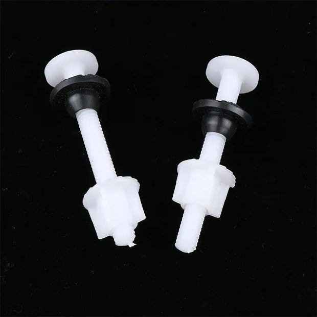 Kit de Réparation Charnières WC Plastique 2 Pièces - La Boutique Des Toilettes 