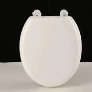 Coussin WC Chauffant Amovible Imperméable Blanc - La Boutique Des Toilettes 