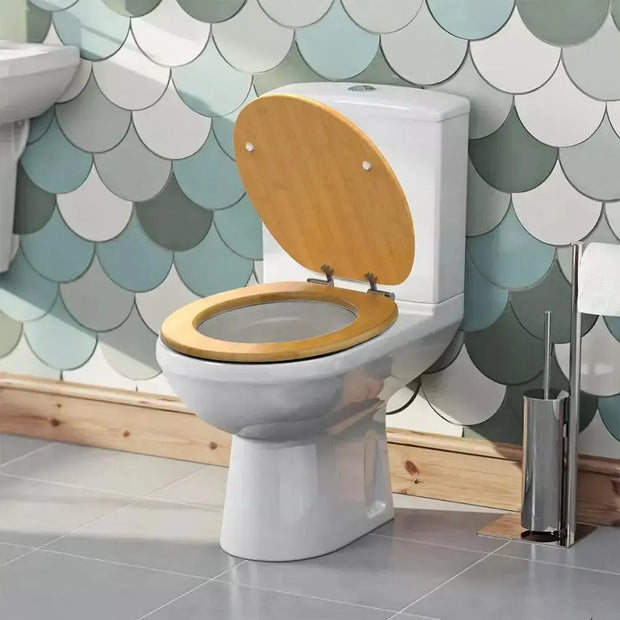 Abattant WC avec frein de chute pour salle de bain - La Boutique Des Toilettes 