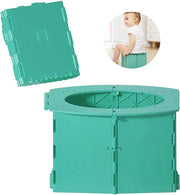 Pot de voyage pliable pour enfant - coloris bleu - La Boutique Des Toilettes 