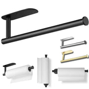 Support Papier Toilette Adhésif Inox Lot de 2 Sans Perçage - La Boutique Des Toilettes 