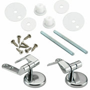 Charnières Inox Universelles 4pcs pour Abattant WC - La Boutique Des Toilettes 