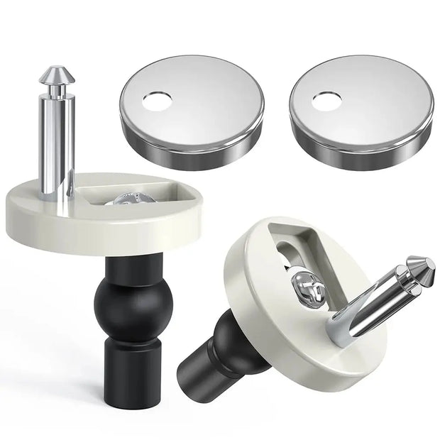 Abattant WC Ovale Soft-Close avec Visserie Incluse - La Boutique Des Toilettes 