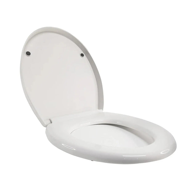 Abattant de WC Ovale Soft-Close Anti-Bactéries - La Boutique Des Toilettes 