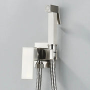 Douchette WC Brushed Nickel, Eau Chaude/Froide Ajustable - La Boutique Des Toilettes 
