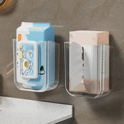 Support Papier Toilette Transparent Sans Perçage Étanche - La Boutique Des Toilettes 