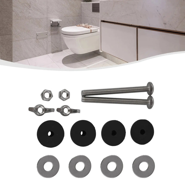 Kit de Fixation Boulons pour Réservoir Toilette 2 Pièces - La Boutique Des Toilettes 