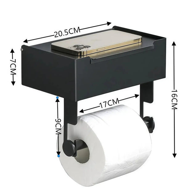 Boîte à Mouchoirs Murale Acier Inoxydable Surface Concave - La Boutique Des Toilettes 