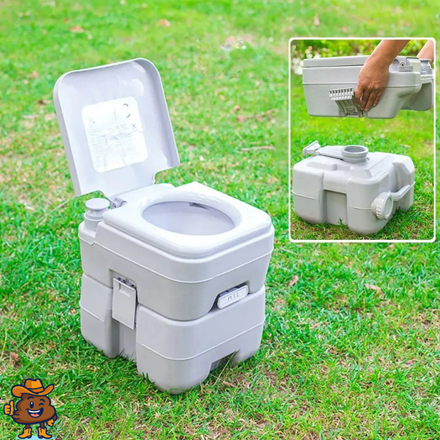 Toilette portable 20L pour camping et caravane 130 kg