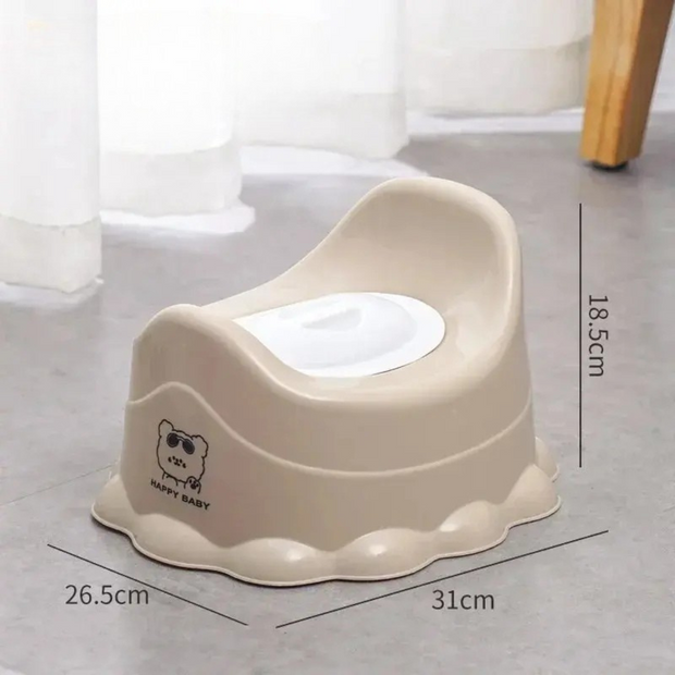 Pot bébé Khaki pour Apprentissage Toilette Enfant - La Boutique Des Toilettes 
