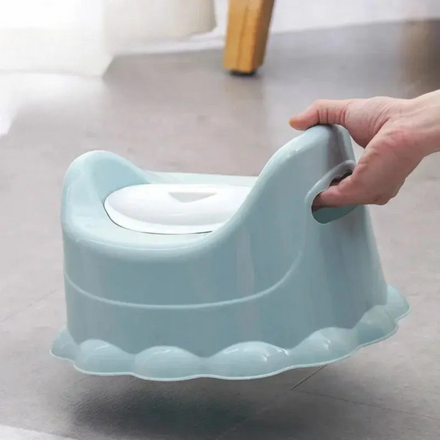 Pot bébé Khaki pour Apprentissage Toilette Enfant - La Boutique Des Toilettes 