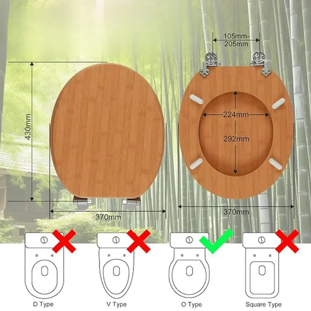 Abattant WC avec frein de chute pour salle de bain