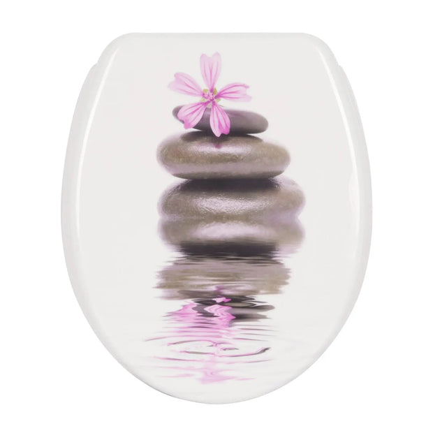 Abattant WC Universel Soft-Close Vert Pierres - La Boutique Des Toilettes 