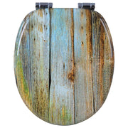 Abattant WC universel à fermeture douce en bois - La Boutique Des Toilettes 