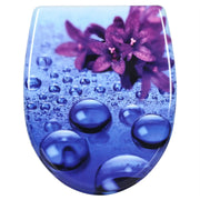 Abattant WC Violet Soft-Close Universel Amorti - La Boutique Des Toilettes 